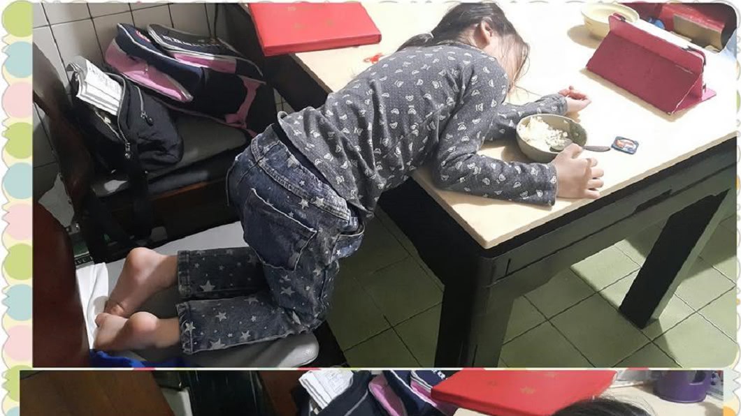 小孩飯吃一半...突然斷電睡著 醫師勸「別急著叫醒」
