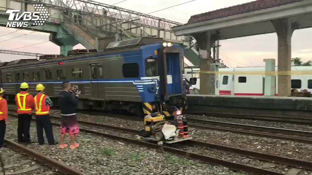 冬山到蘇新間東正線今晨恢復單線雙向通車。圖/TVBS
