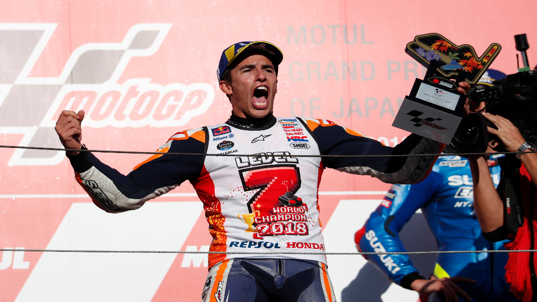 提前封王! MotoGP日本站Marquez五連霸