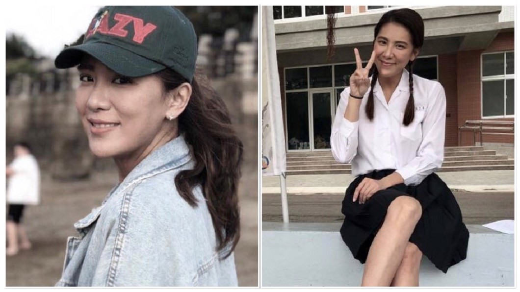 小禎斷開李進良後 玩「制服誘惑」扮清純學生妹