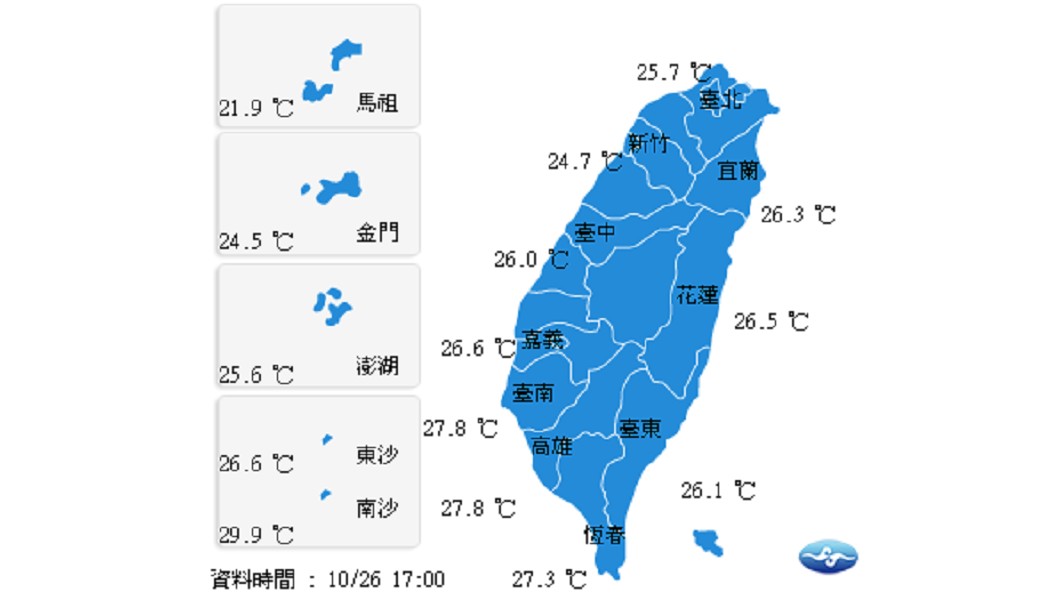 圖/中央氣象局