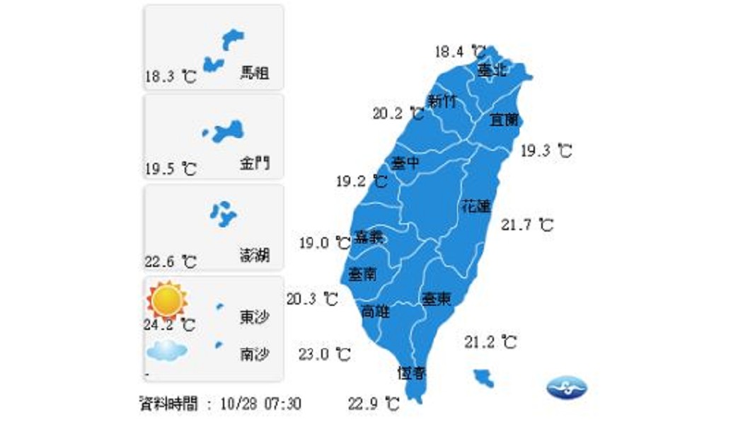 圖／中央氣象局
