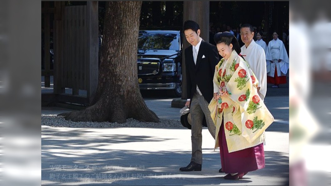 明仁天皇姪孫女 日本絢子女王今天完婚