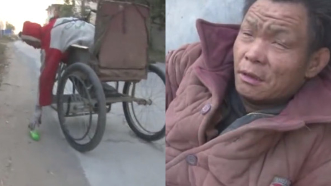 「飯少就給他吃」輪椅哥撿回收養家 盲弟:沒他我早死了