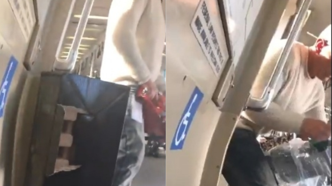 嚇壞!怪男捷運上揮舞電鋸恐嚇「我會砍你腦袋」