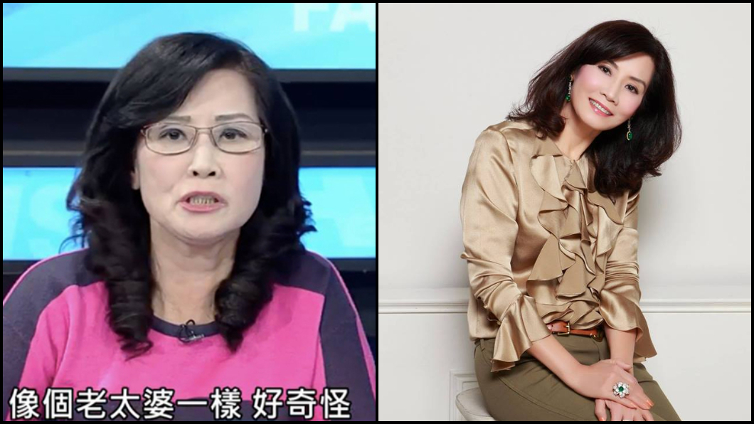 網友將兩張圖對比。圖左翻攝《新聞面對面》，圖右翻攝臉書