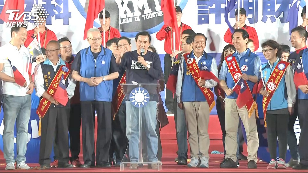 選戰倒數！　造勢大會藍綠巨頭全出動 