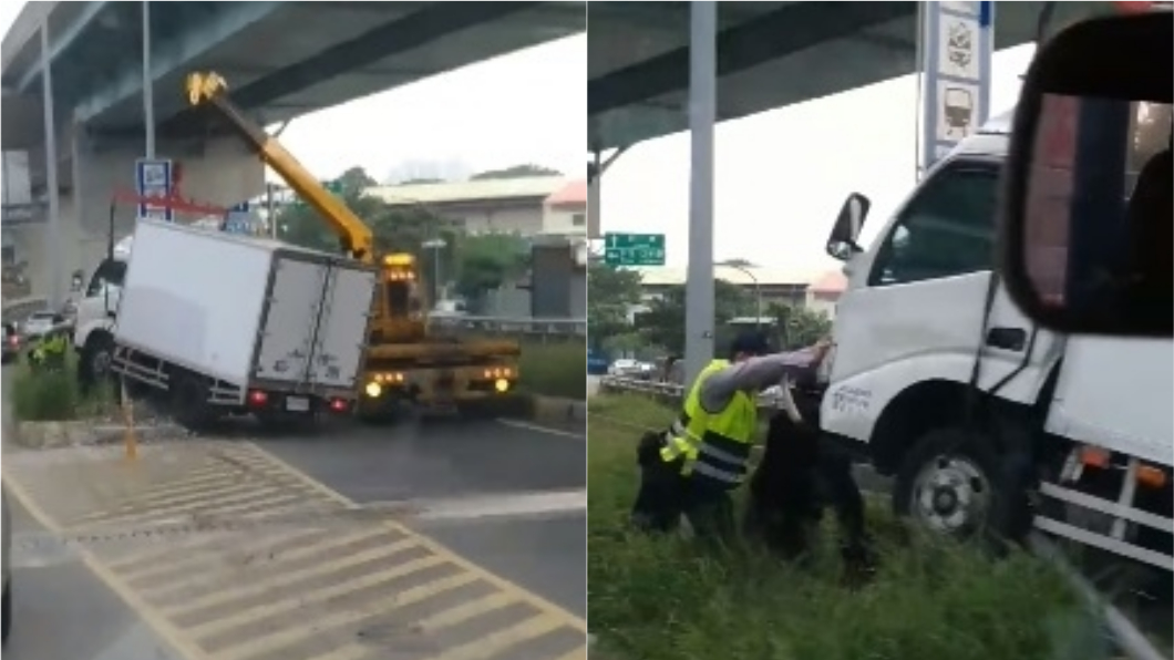巧合?台65快速道路「一天內5車被撞」