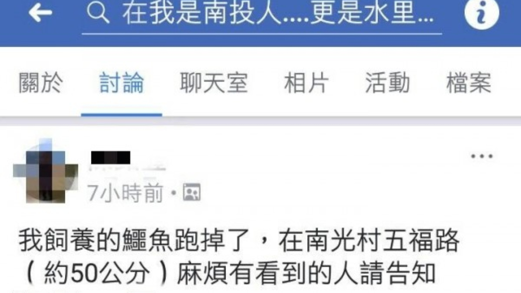 翻攝/我是南投人....更是水里人