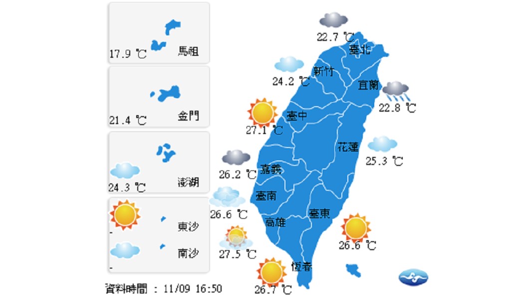 圖/中央氣象局