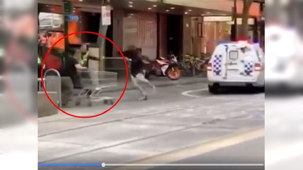 手推車俠!街友攔恐攻歹徒 3天獲百萬捐款