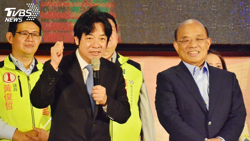 九合一選戰倒數 賴清德重點輔選蘇貞昌