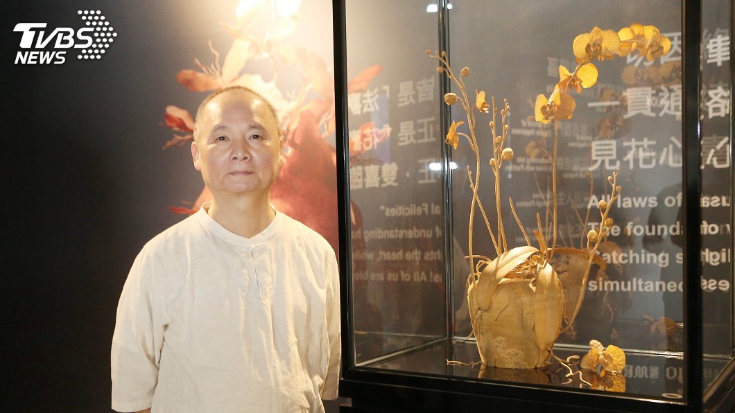 花博囍香逢館金木雕展　蘭花薄透如紙超吸睛
