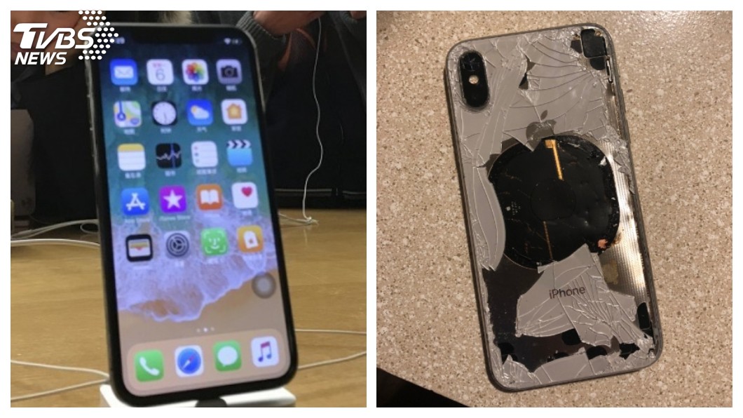 首例!iPhone X升級後竟爆炸燒出大洞