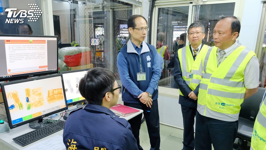 林聰賢桃機視察邊境檢疫　阻絕豬瘟疫情於境外