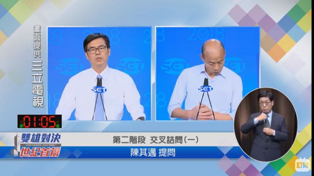 沒關係夠了!韓國瑜論述快狠準 陳其邁時間用到滿