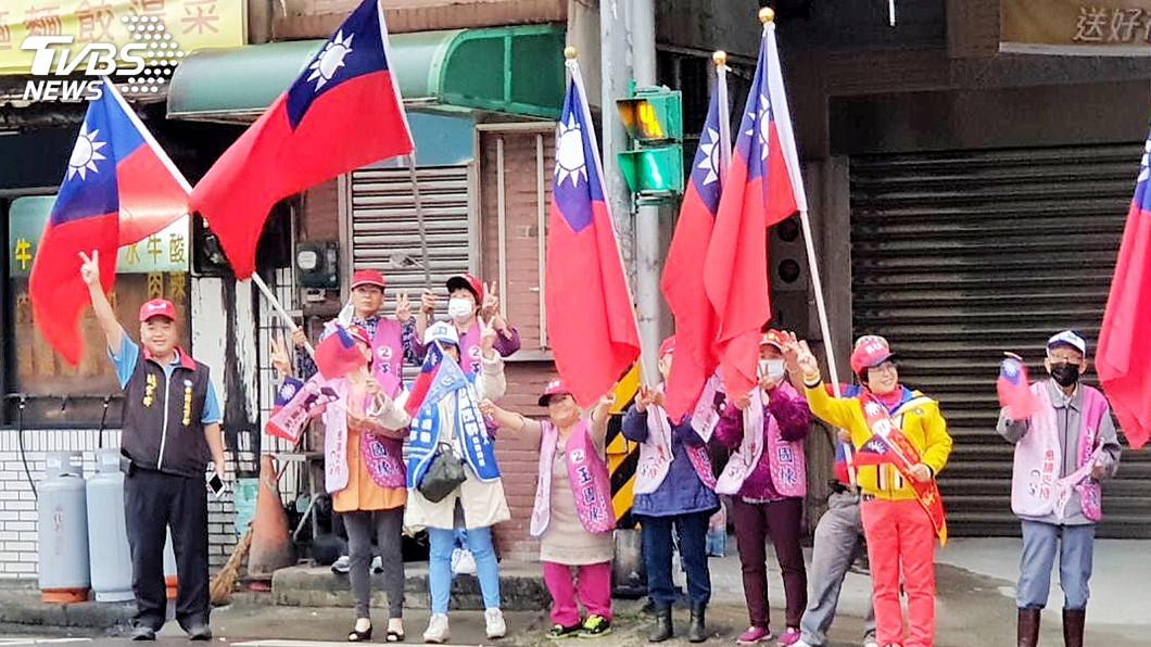 桃園陳學聖選前衝刺　號召揮國旗串聯愛國心