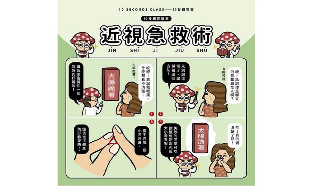 圖／「10 Seconds Class - 10秒鐘教室」授權提供