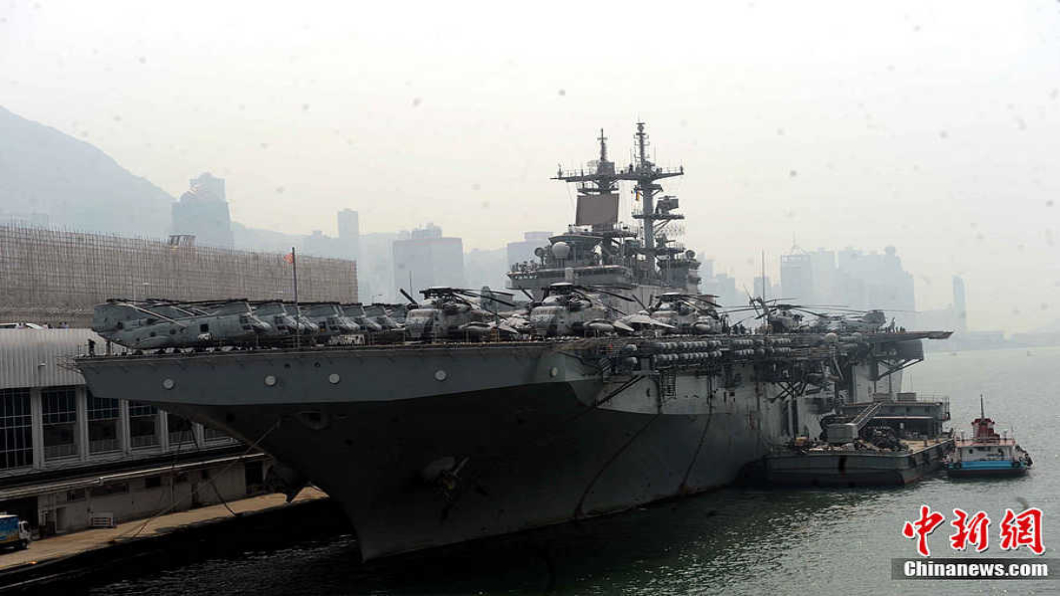 美雷根號航母進香港　邀陸駐港司令登艦參訪