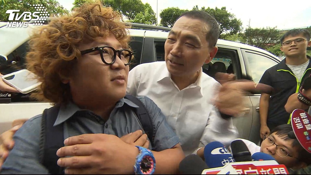 納豆腦出血送醫,舅舅侯友宜喊話幫集氣。(圖/TVBS資料畫面)