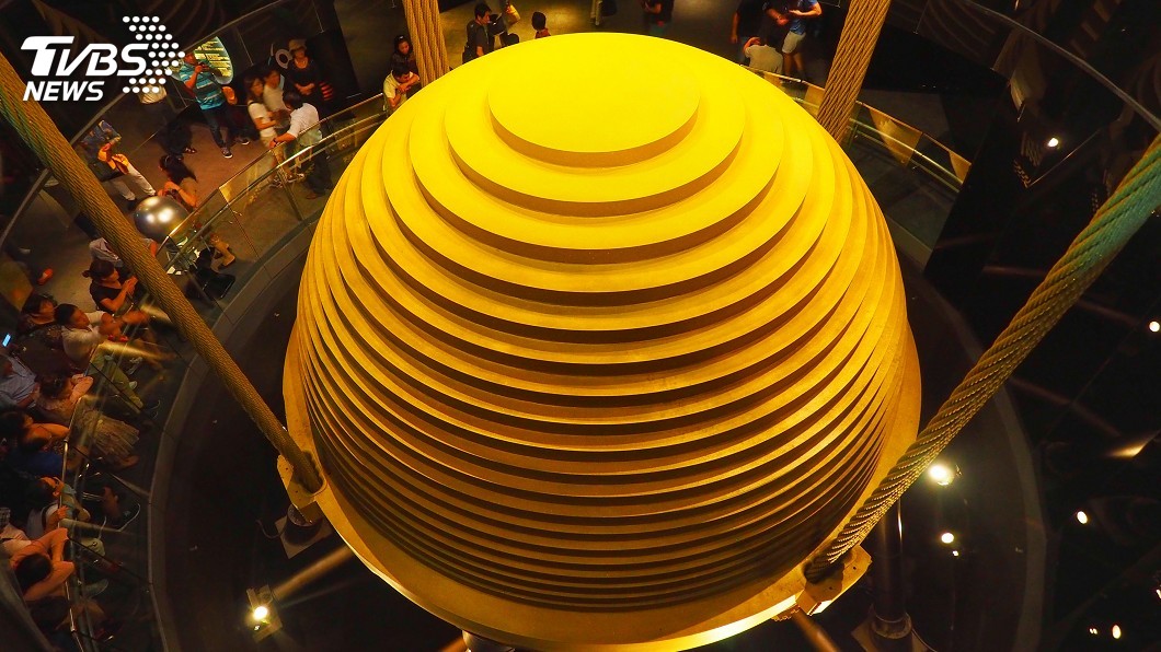 強震創歷年第2大震幅 台北101阻尼器擺盪15公分