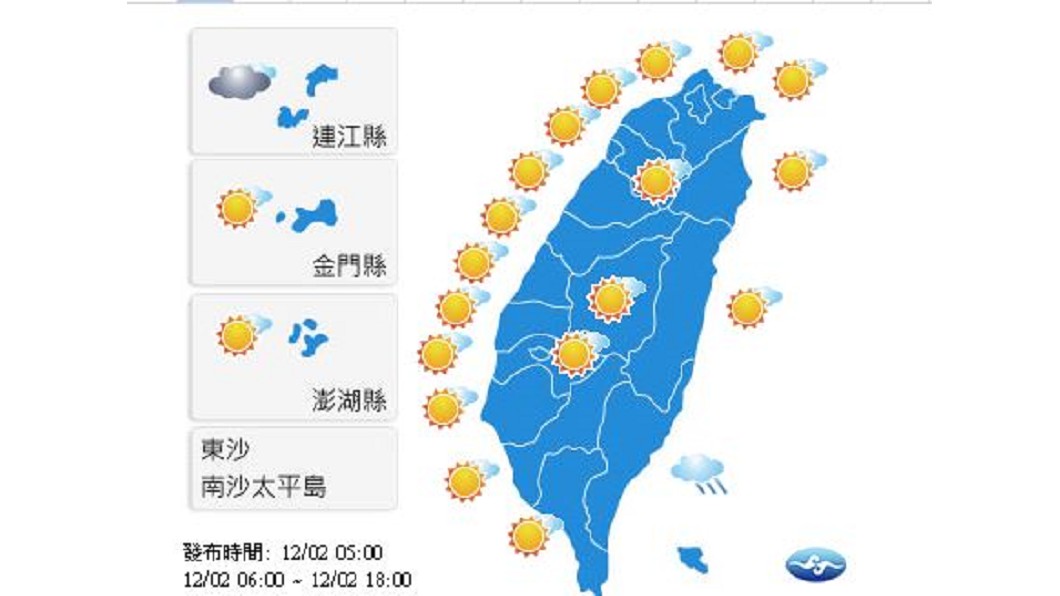 圖／中央氣象局