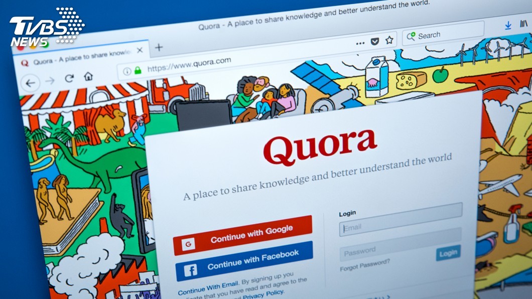 Quora遭駭客入侵　約1億用戶資料恐外洩