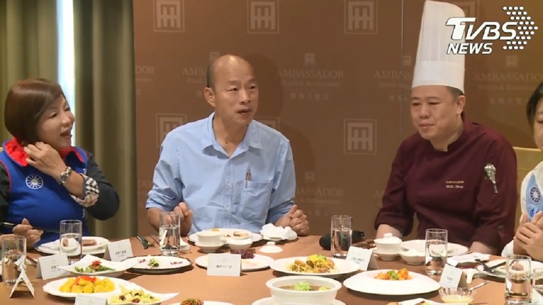 「柯韓配」選總統?韓國瑜笑回:配總統還是配菜?