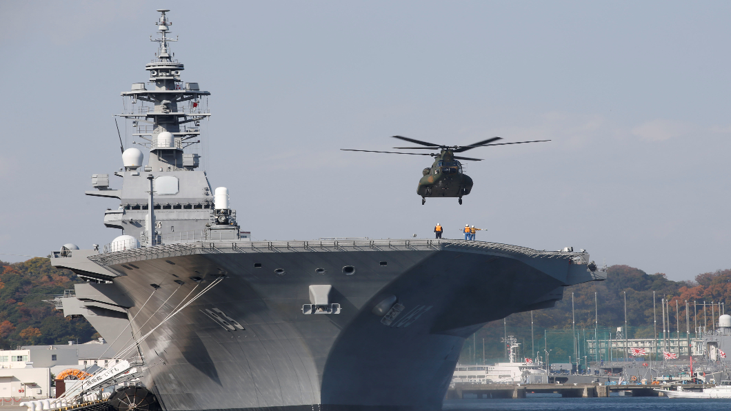 日本自衛隊最大護衛艦　實質升級航母