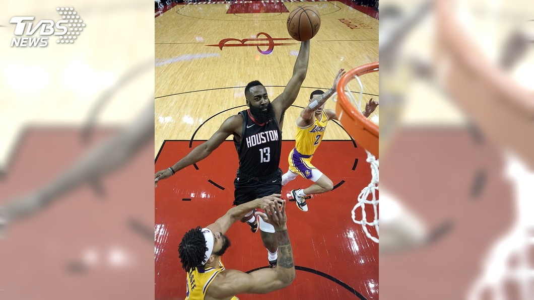 哈登狂砍50分大三元　NBA火箭擊敗湖人2連勝