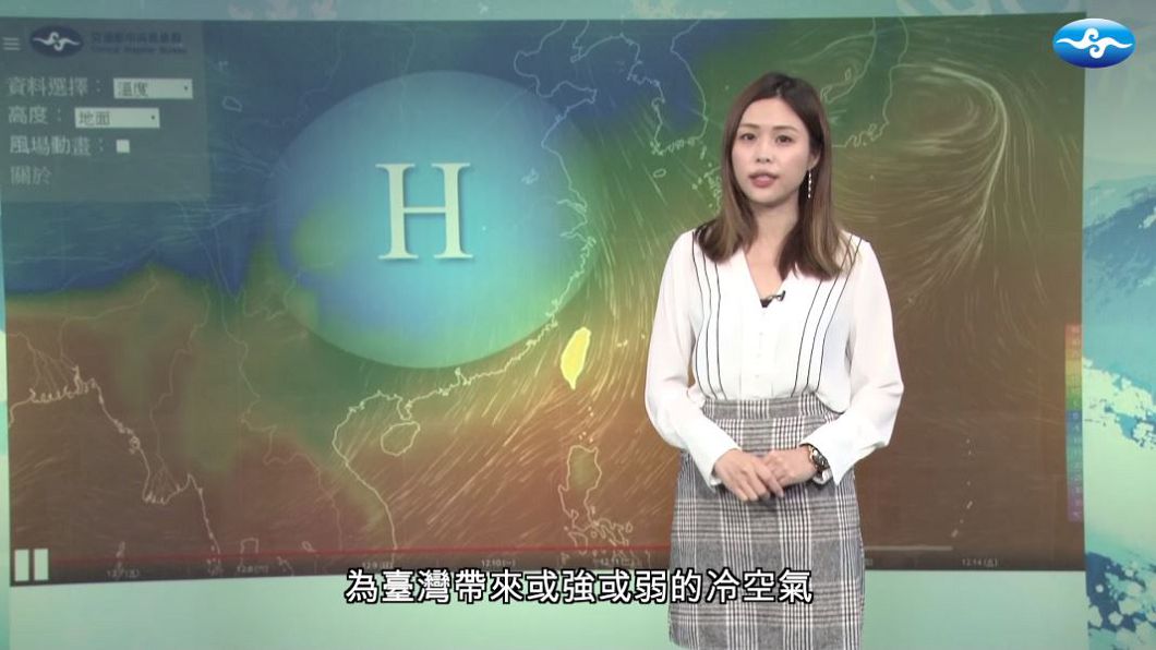 冷氣團下週二發威 清晨低溫下探12度