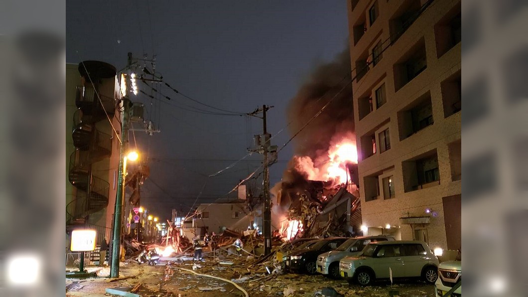 札幌居酒屋爆炸倒塌竄烈火 釀逾40傷