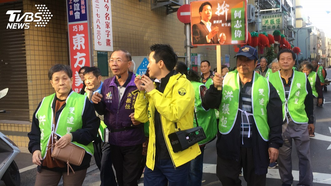 搶攻陳炳甫票倉　何志偉前進大同區掃街