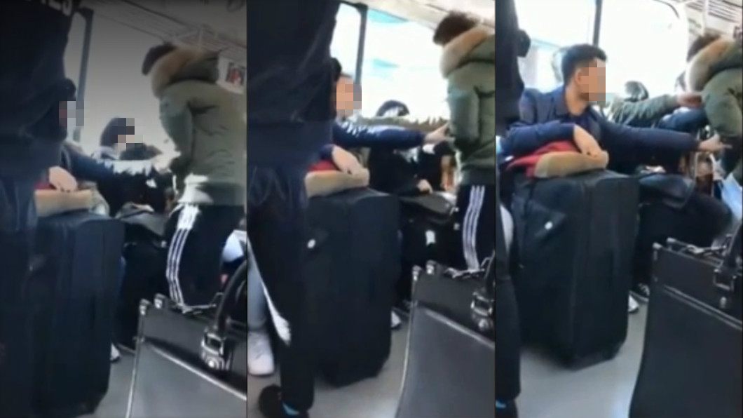 癡漢露內褲「下體暴衝」櫻花妹 3男乘客同時出手一推