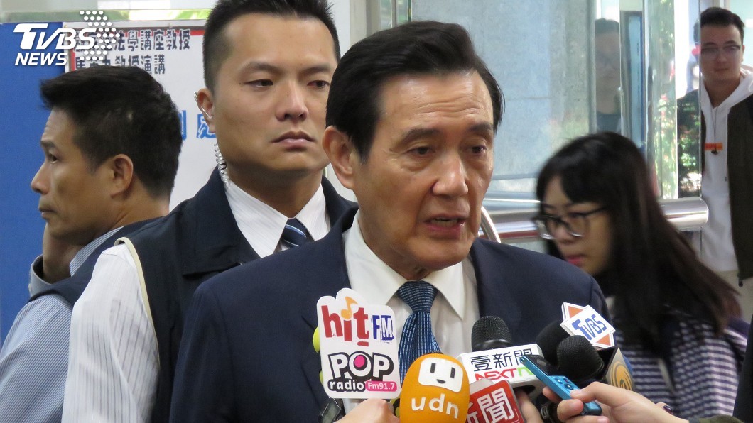江宜樺演講遭抗議 馬英九譴責學生侵犯言論自由