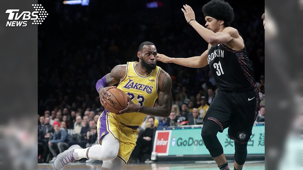 詹姆斯飆36分無用 籃網扳倒湖人勇奪6連勝
