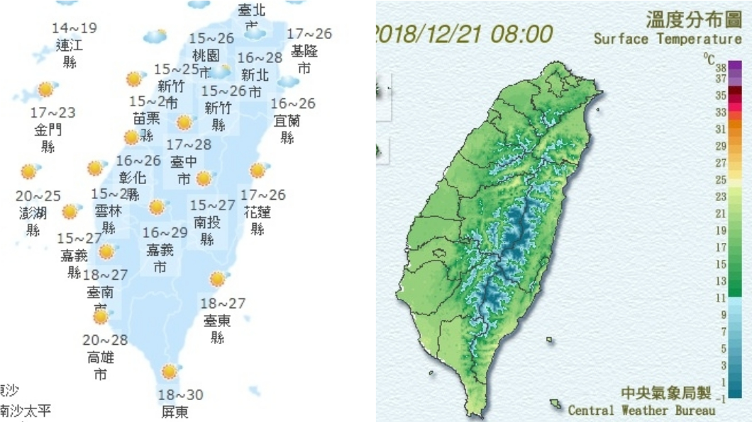 圖／中央氣象局