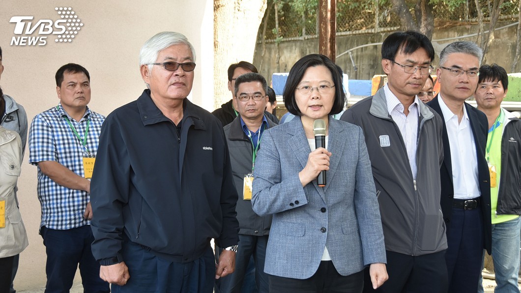 蔡總統:養豬戶若無廚餘蒸煮設備 補助轉用飼料