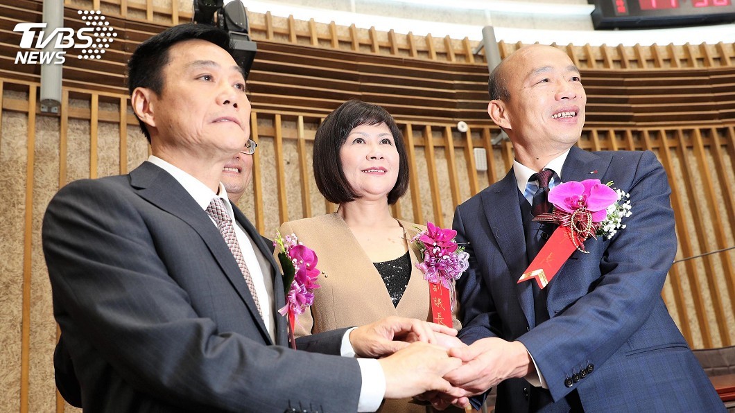 韓國瑜就職高雄市長　許崑源：將嚴格監督
