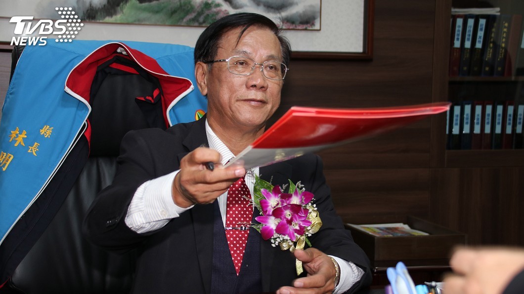 林明溱連任就職　將為南投開拓財源推建設