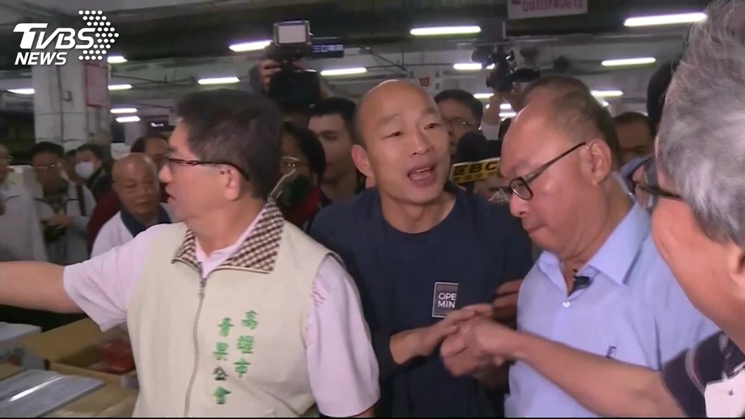 睡3小時「紅眼」顧攤商 韓國瑜:市場改建刻不容緩
