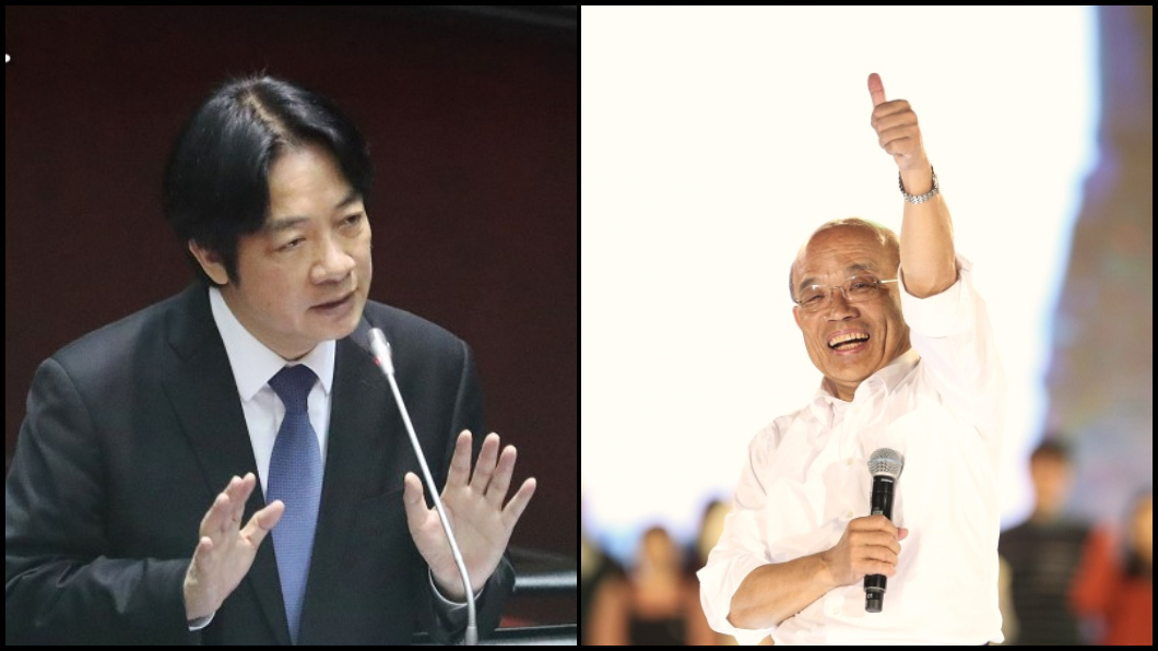 賴清德堅持走人 傳蘇貞昌同意回鍋行政院長