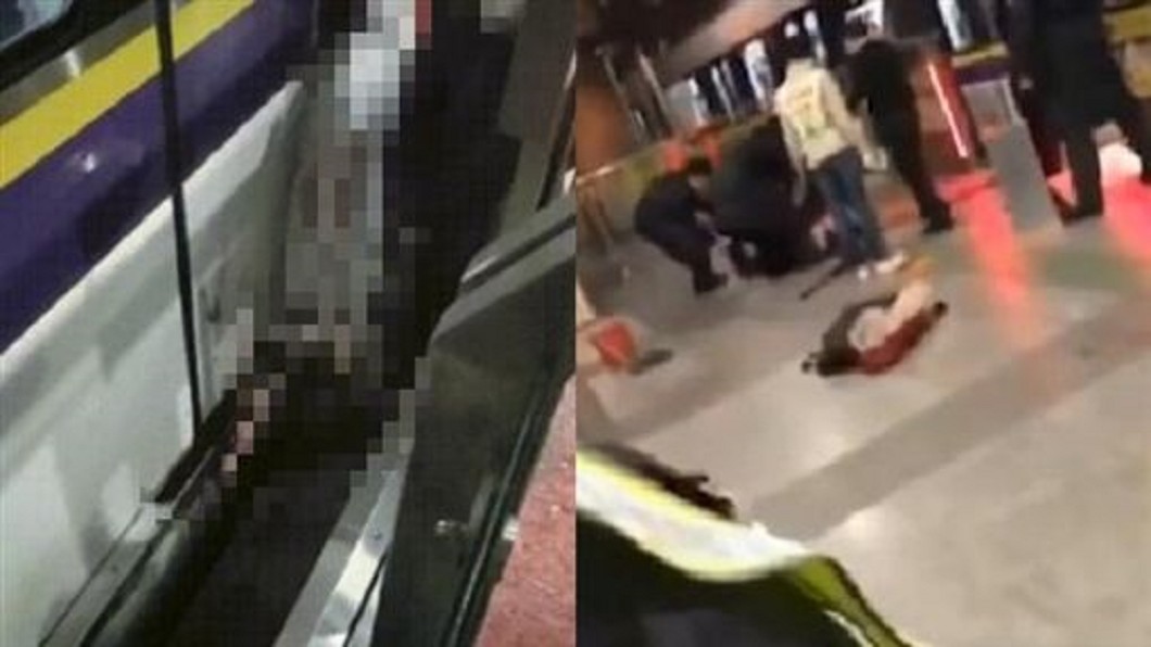 強行翻越地鐵閘門　陸女乘客遭夾腰慘死