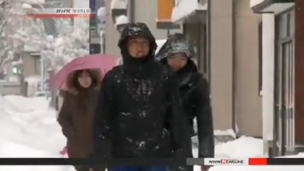 最強寒流金閣寺雪化妝 北海道陸別町零下23度