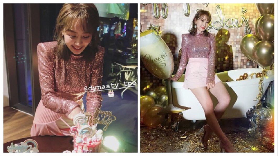 女星慶生趴她搶鏡!熊熊爆乳「超兇1條線」網全看傻