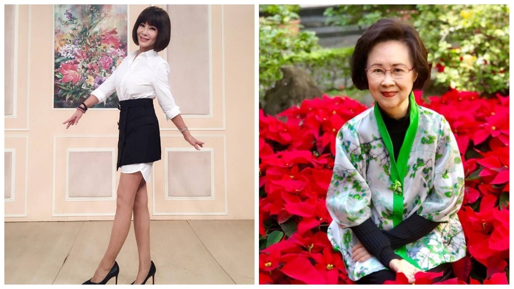 3月份預計找陳美鳳或是作家瓊瑤代言。(合成圖圖／翻攝自陳美鳳和瓊瑤臉書)