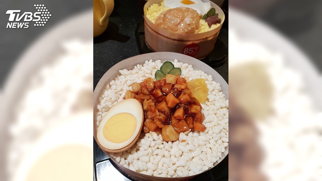 「滷肉飯蛋糕」造型吸睛 結合公益關懷獨居老人