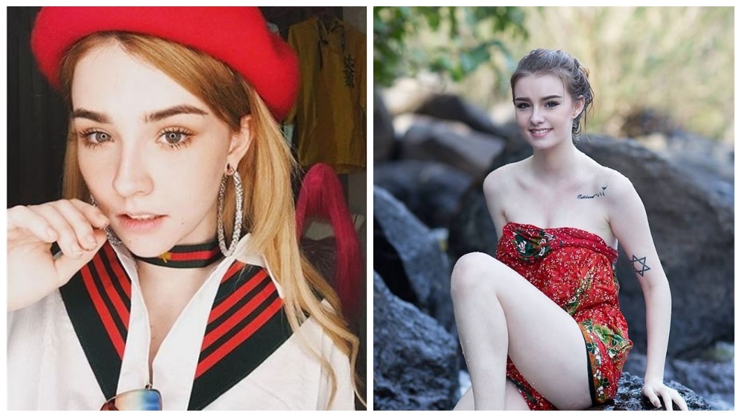 混血嫩模超極品!自承是人工美女 網見兒時照:有差嗎?