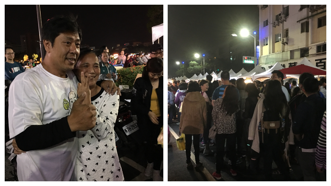 和韓市長比人氣！「以前我在六合夜市擺攤，有時月入才3萬；跟著韓國瑜三山造勢會擺攤，收入短短幾天就超過40萬！」原本挺綠的「杏仁哥」吳老闆，自從開始跟著韓國瑜競選場次和國瑜夜市擺攤，不僅茶全賣光還讓上百人排隊空等，民眾爭相排隊與他合照，儼然成了另一個超級網紅。   圖／TVBS