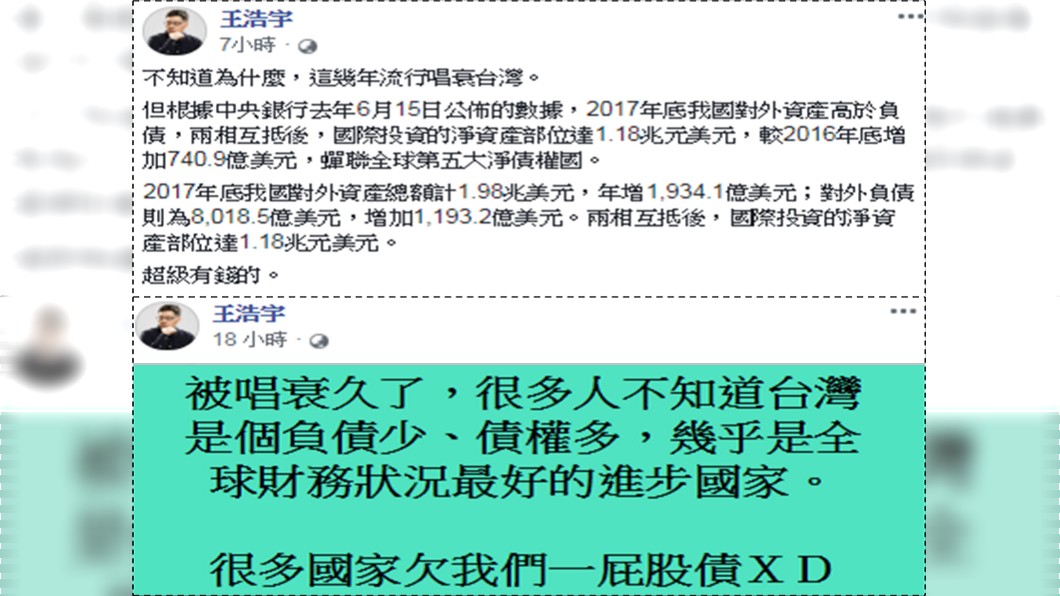 圖／翻攝王浩宇臉書